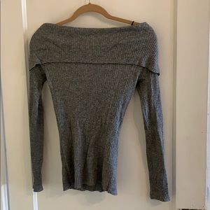 Off the shoulder shirt